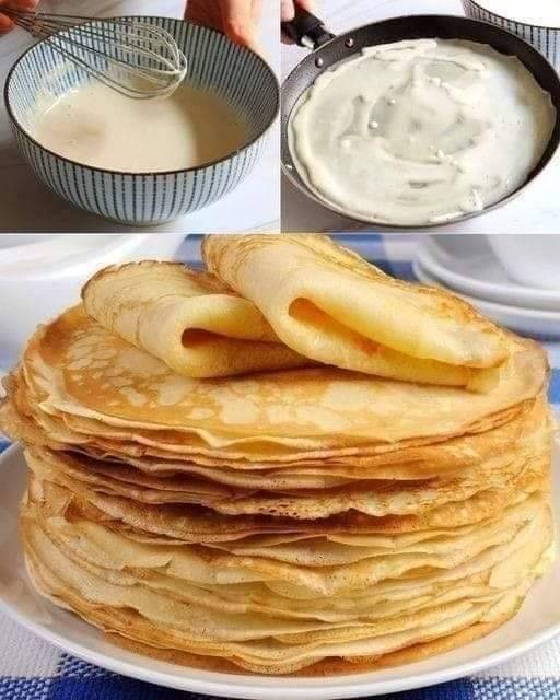 Recette de crêpes