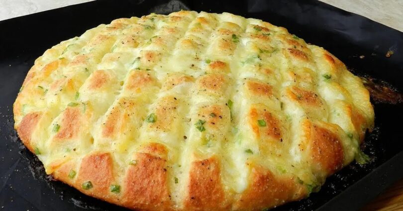 Recette de pain à l’ail et à la Mozzarella