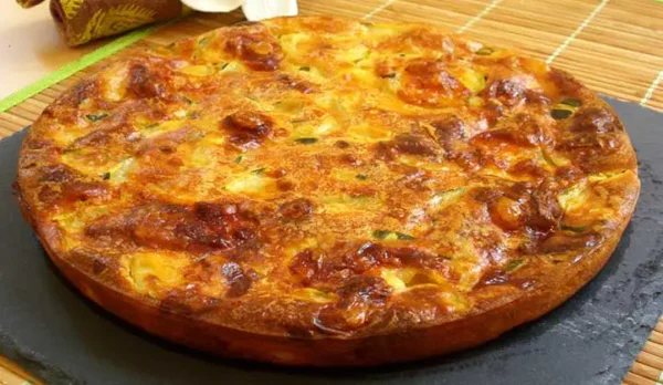 Recette de quiche sans pâte au chèvre et courgettes
