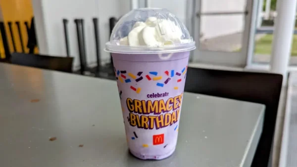 Recette de shake grimace aux bleuets