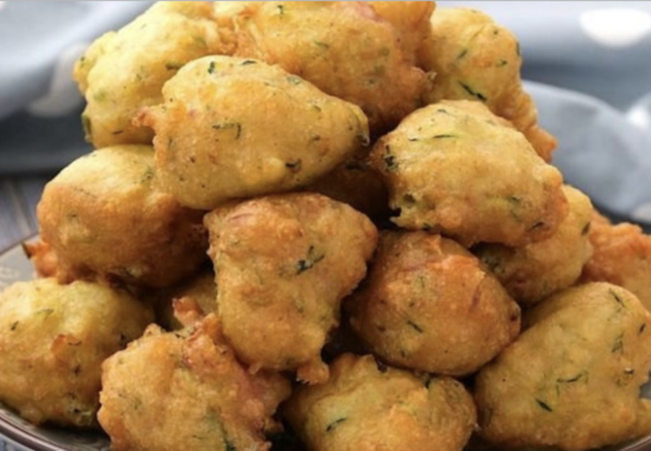 Recette facile de beignets de courgettes à la cuillère