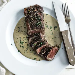 Steak au Poivre depuis recettemoderne.com