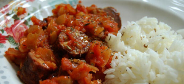 Rougail à la saucisse