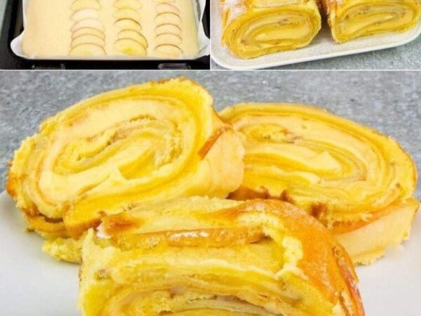 Rouleau aux pommes: le dessert simple au goût délicat !