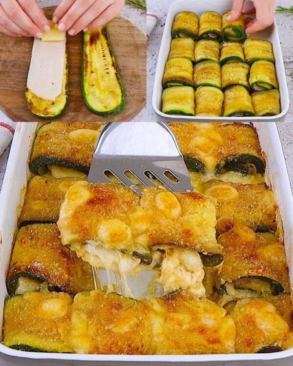 Rouleaux de courgettes : une recette facile pour un délicieux dîner
