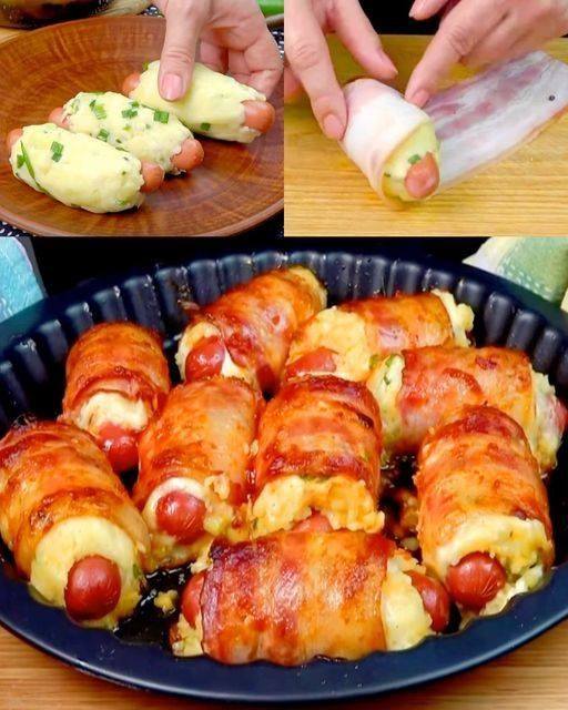 Rouleaux de pommes de terre et hot dog : la délicieuse recette à essayer