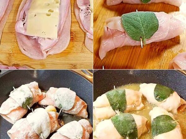 Rouleaux de poulet farcis : la recette d’un plat de viande savoureux et délicieux