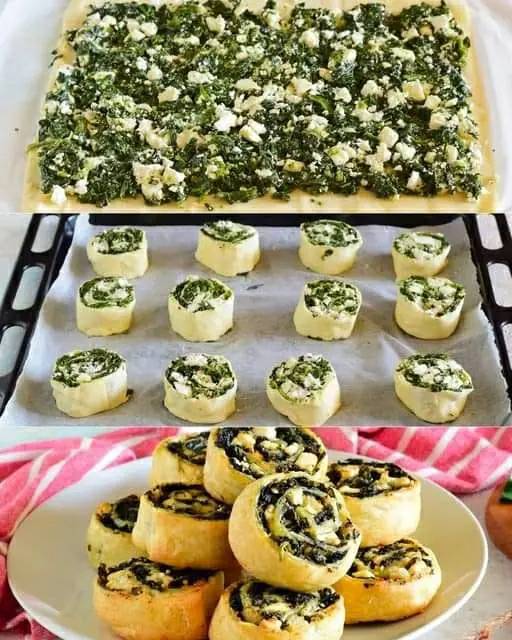 Rouleaux d’épinards : la recette d’une entrée facile et savoureuse avec de la feta grecque