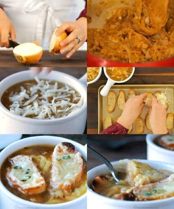 SOUPE À L’OIGNON FRANÇAISE | Comment faire une soupe à l’oignon