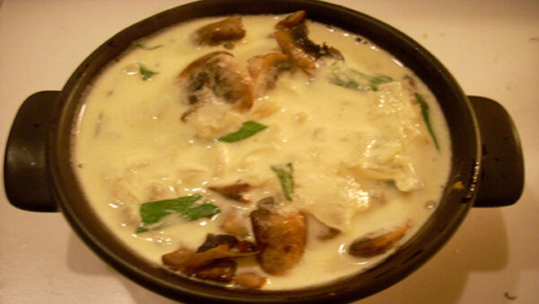 Saint-Jacques aux champignons