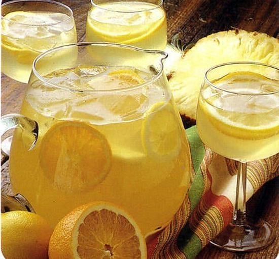 Sangria au vin blanc