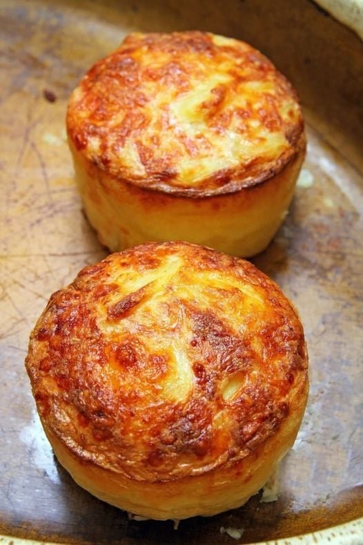 Soufflés au jambon