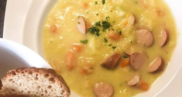 Soupe de pommes de terre simple