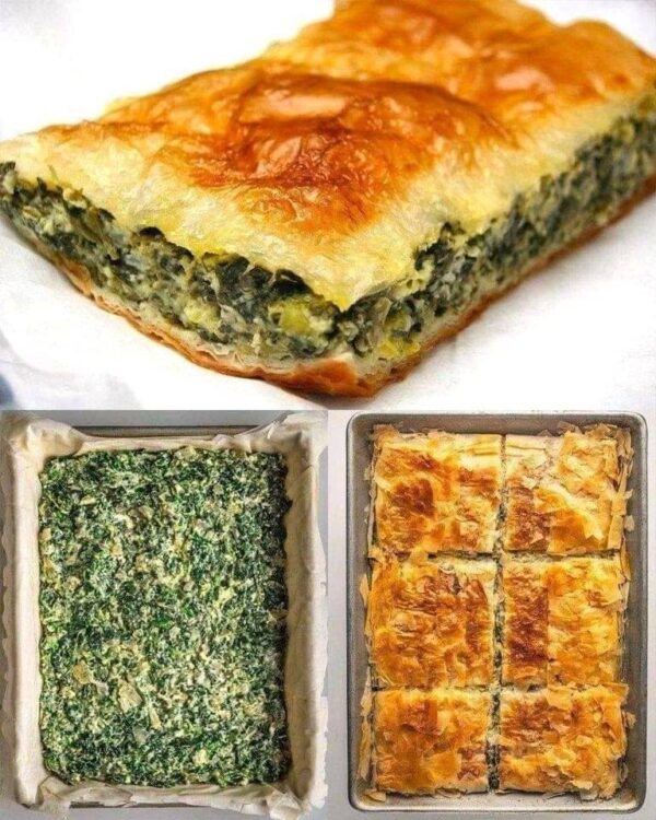 Spanakopita (tarte grecque aux épinards)