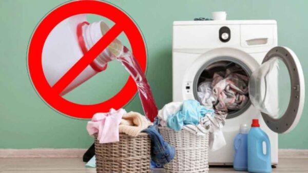 Stop à l’eau de Javel : n’en mettez plus dans le lave-linge