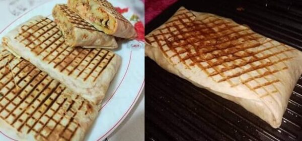 Tacos au Poulet Curry et Sauce au Fromage Fait Maison