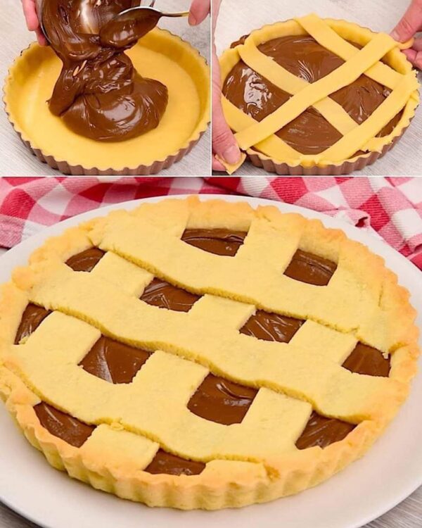 Tarte au Nutella : parfaite pour le petit-déjeuner !