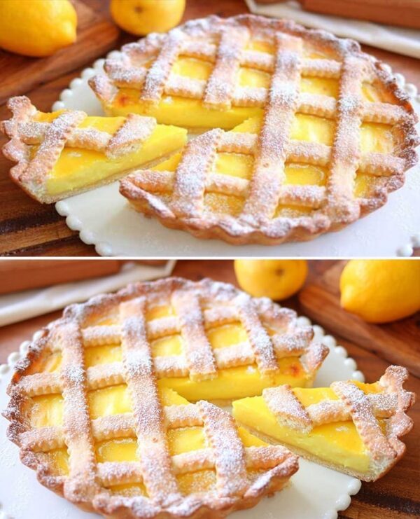 Tarte au citron sans oeufs