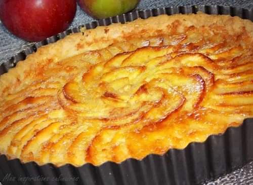 Tarte aux pommes gourmande