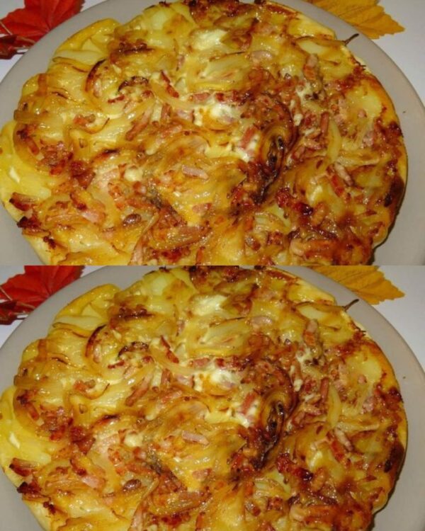 Tarte oignon reblochon