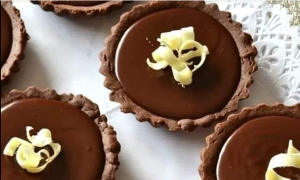Tartelettes au chocolat.