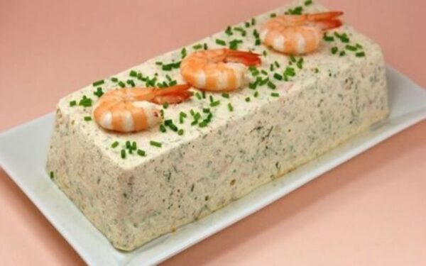 Terrine aux fruits mer