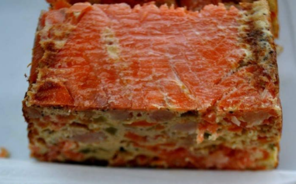 Terrine aux noix de saint jacques et saumon