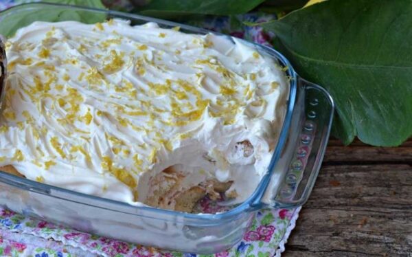 Tiramisu au citron facile et rapide