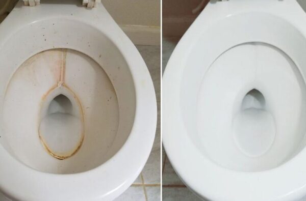 Toilettes impeccables : comment préparer un nettoyant qui enlève le calcaire et le fait briller