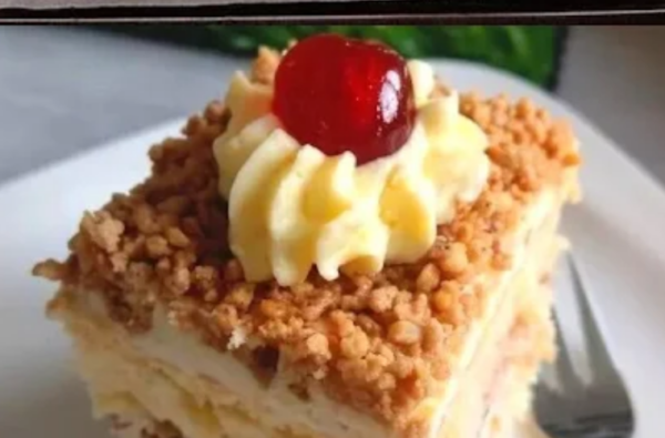 Tranches de Frankfurter Kranz, on est sans voix, tellement délicieuses !