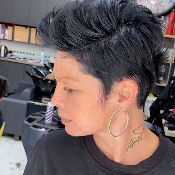 Spiky Pixie Cut