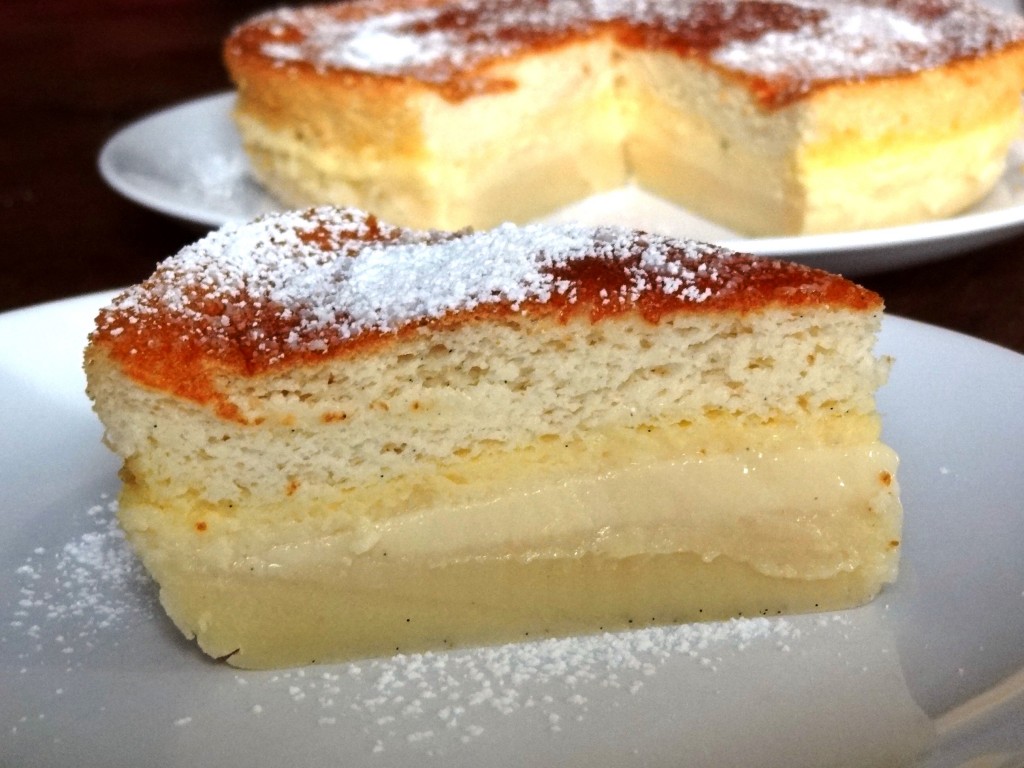 Gâteau magique, trois couches en une seule fois !