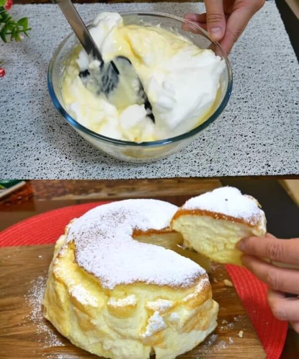 Un gâteau incroyable avec seulement un yaourt ! Le plus magnifique que j’aie jamais dégusté !