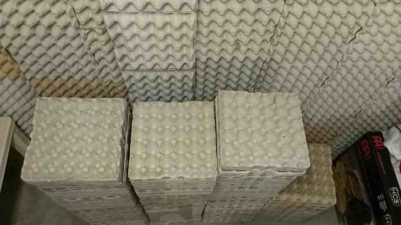 Réutiliser les cartons d'œufs