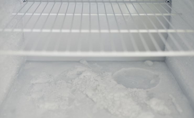 Congélateur avec glaçons 