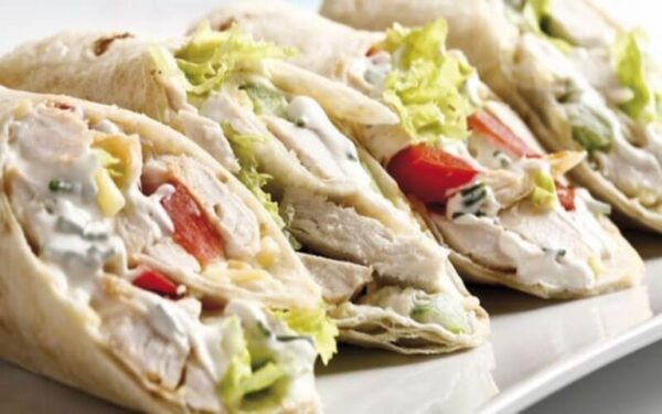 Wraps au poulet pour un sandwich classique