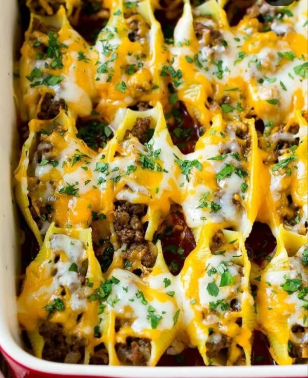 coquilles farcies à la mexicaine :