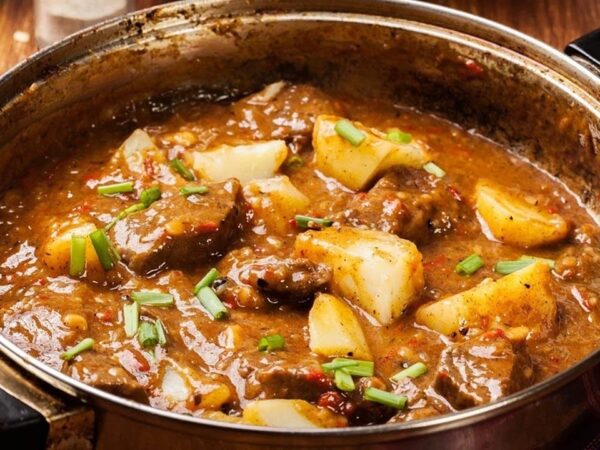 le ragoût de veau aux pommes de terres