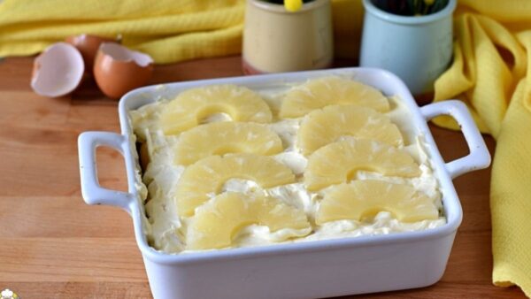 le tiramisù à l’ananas et mascarpone