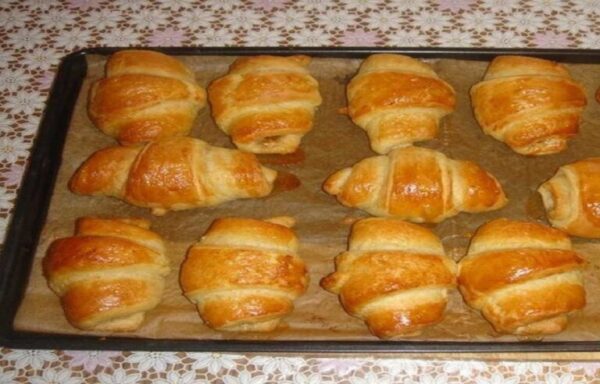 recette croissants aux foie gras pour noël
