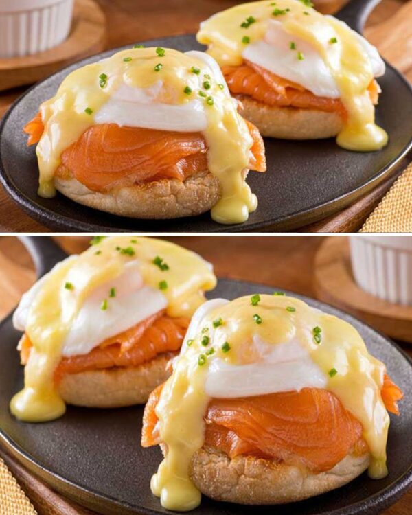 Œufs bénédicte au saumon fumé facile
