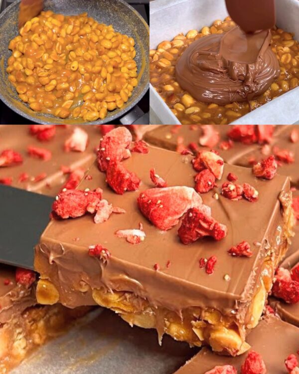 Barres caramel et cacahuètes : la recette d’un goûter rapide et délicieux