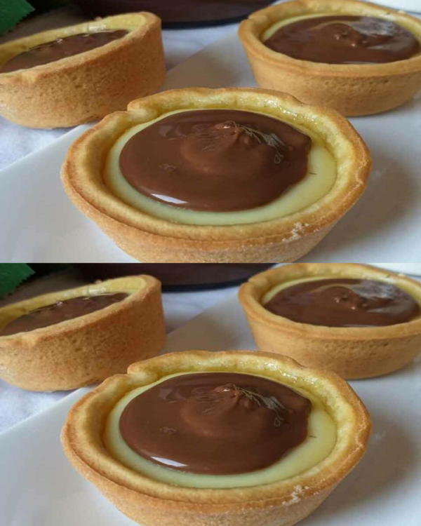 Délicieuses tartelettes à la ricotta et au Nutella