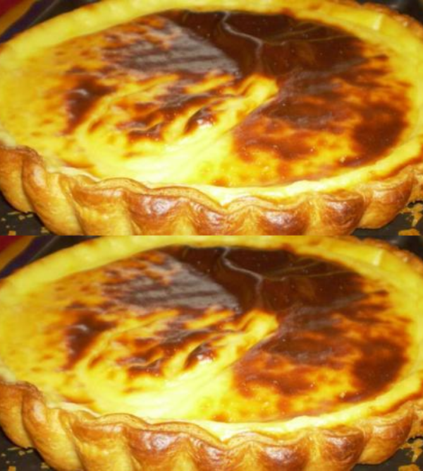 Tarte au flan de ma grand-mère, tentante et appétissante