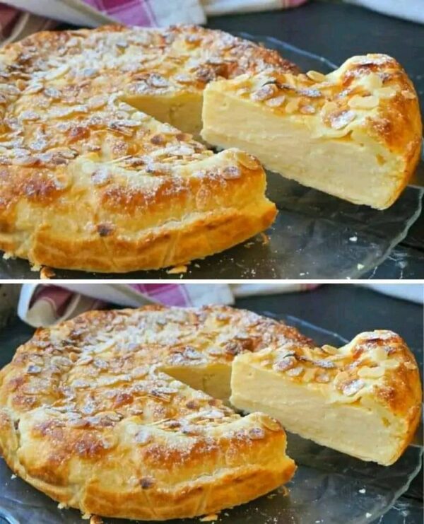 Tarte à la crème de ma grand-mère très simple et pas cher