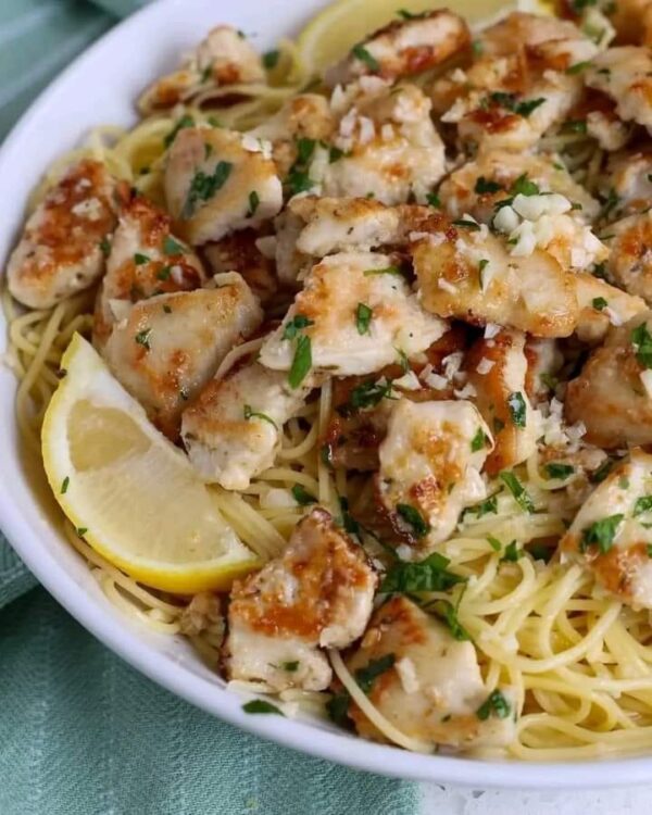 Une recette de scampi au poulet délicieuse et facile