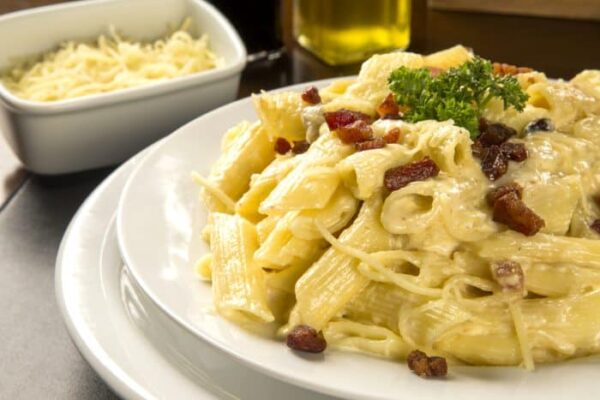 Macarrons au carbonara