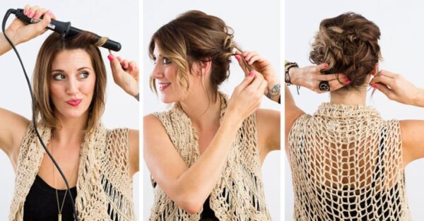10 easy and simple hairstyles to celebrate Christmas and New Years with style
