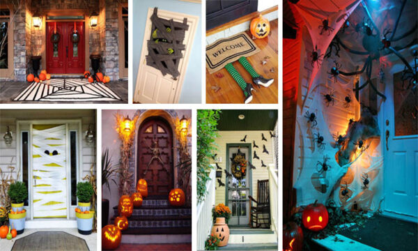 12 Halloween Door Decorating Ideas