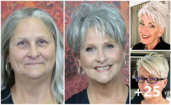 25 Trendiest Pixie Haircuts for Women Over 50